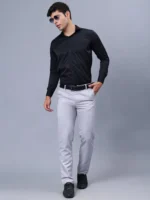 Roman Royal Men's Formal Shirt - Black | Regular Fit | Full Sleeves | Office & Business Wear