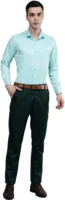 Roman Royal Men's Formal Shirt - Sky Blue | Regular Fit | Full Sleeves | Office & Business Wear